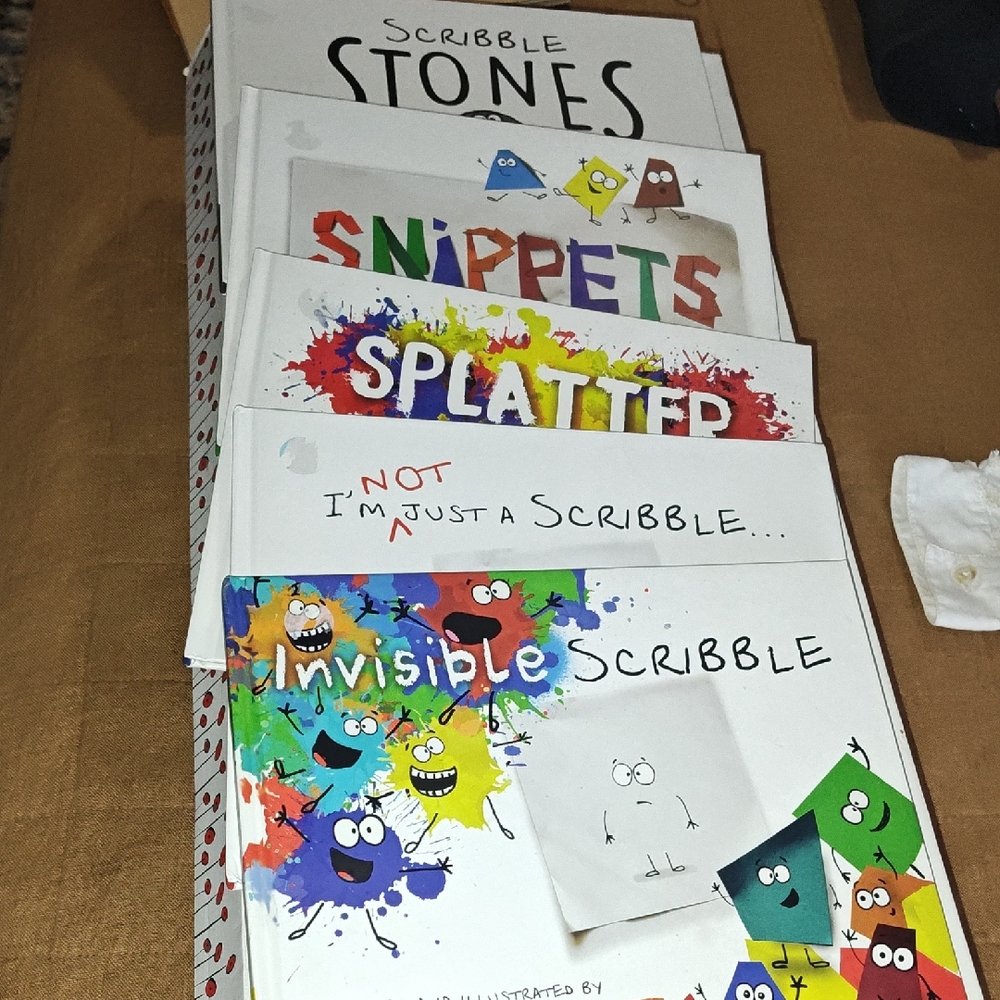 Scribble Books Set Of 5 Full Size